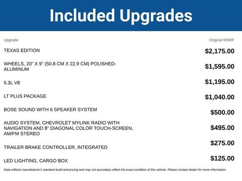 Used 2018 Chevrolet Silverado 1500 LT w/ Texas Edition RWD image 3
