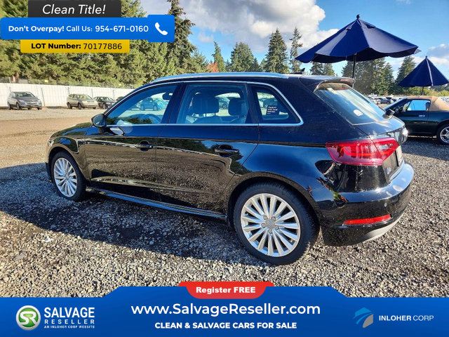 Used 2016 Audi A3 e-tron Premium Plus w/ Premium Plus Package FWD image 3