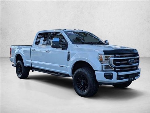 Used 2022 Ford F350 Platinum w/ Tremor Off-Road Package AWD/4WD image 3