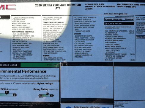 New 2026 GMC Sierra 2500 AT4 w/ AT4 Premium Plus Package AWD/4WD image 39