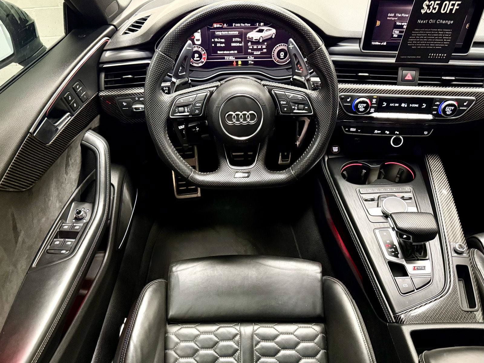 Used 2019 Audi RS 5 Sportback w/ RS Driver Assistance Package AWD/4WD image 2