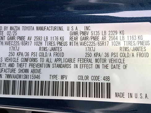 Used 2025 MAZDA CX-50 AWD 2.5 Hybrid w/ Cargo Package image 34