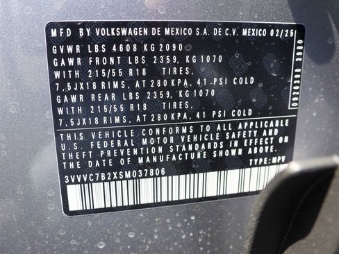 New 2025 Volkswagen Taos SE image 46