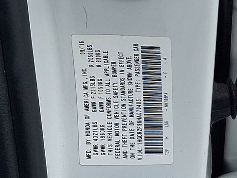 Used 2017 Honda Accord EX-L image 30