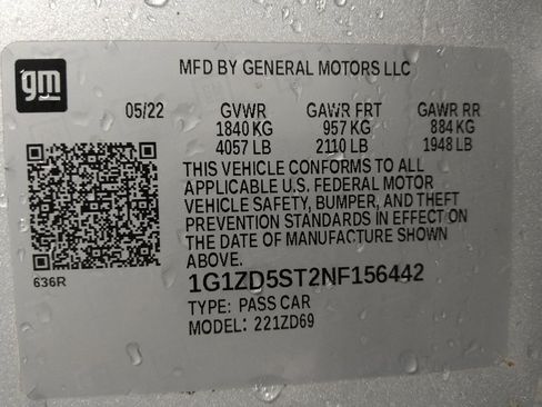 Used 2022 Chevrolet Malibu LT FWD image 33