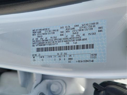 New 2026 Ford F350 XL AWD/4WD image 16