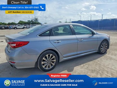 Used 2015 Hyundai Sonata Sport w/ Option Group 03 FWD image 4