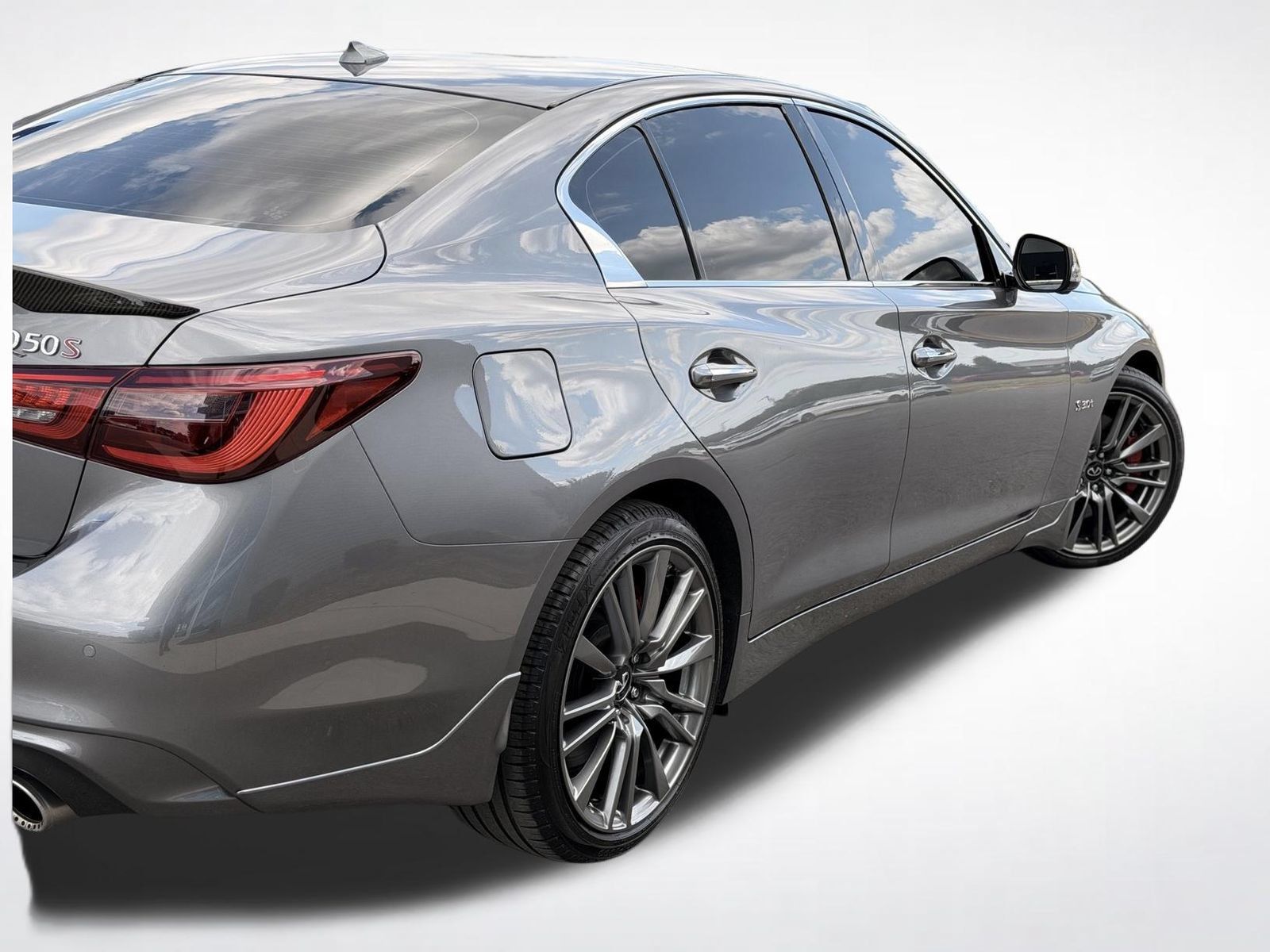 Used 2020 INFINITI Q50 Red Sport 400 w/ Cargo Package RWD image 15