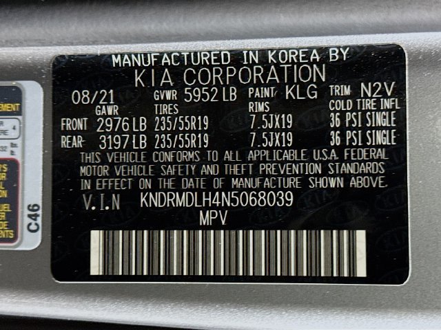 Used 2022 Kia Sorento SX Prestige w/ Panoramic Sunroof Package AWD/4WD image 34