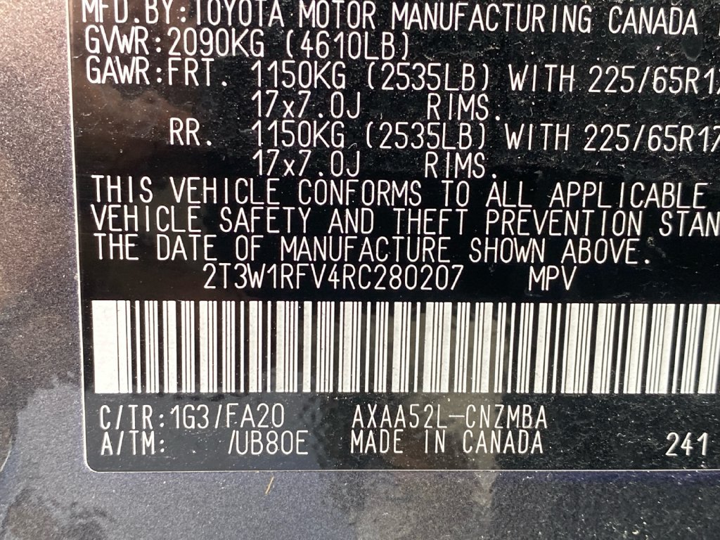 Used 2024 Toyota RAV4 XLE w/ Convenience Package FWD image 32