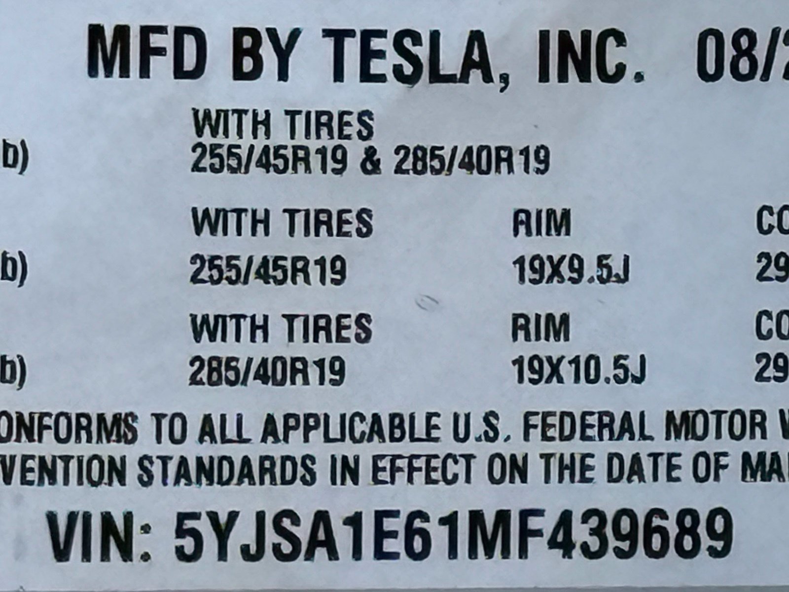 Used 2021 Tesla Model S Plaid AWD/4WD image 51
