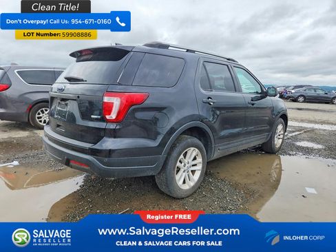 Used 2018 Ford Explorer 4WD Police Interceptor w/ Cargo Wiring Upfit Package image 4
