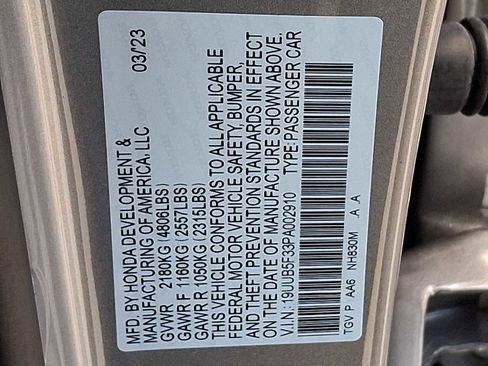 Certified 2023 Acura TLX FWD image 27