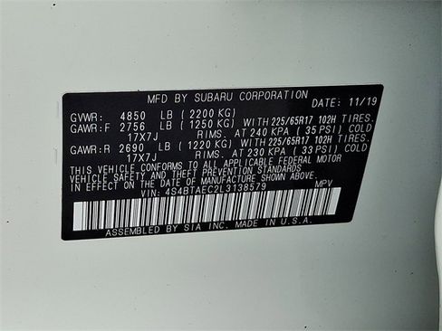 Used 2020 Subaru Outback Premium image 28