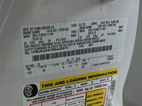 Used 2024 Ford Expedition Max Limited image 33