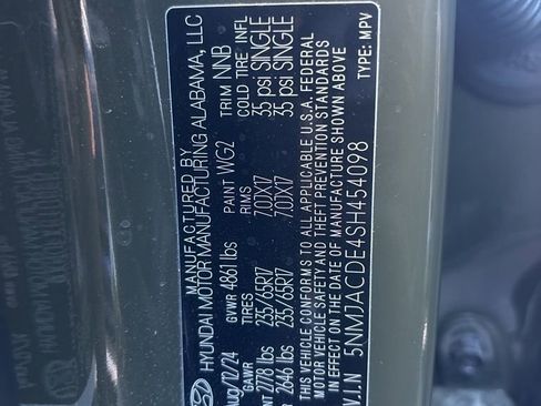 Used 2025 Hyundai Tucson SE AWD/4WD image 6