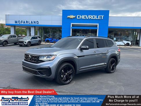 Used 2023 Volkswagen Atlas SEL R-Line AWD/4WD image 1