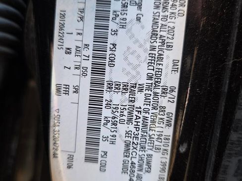 Used 2012 Ford Focus S FWD image 33