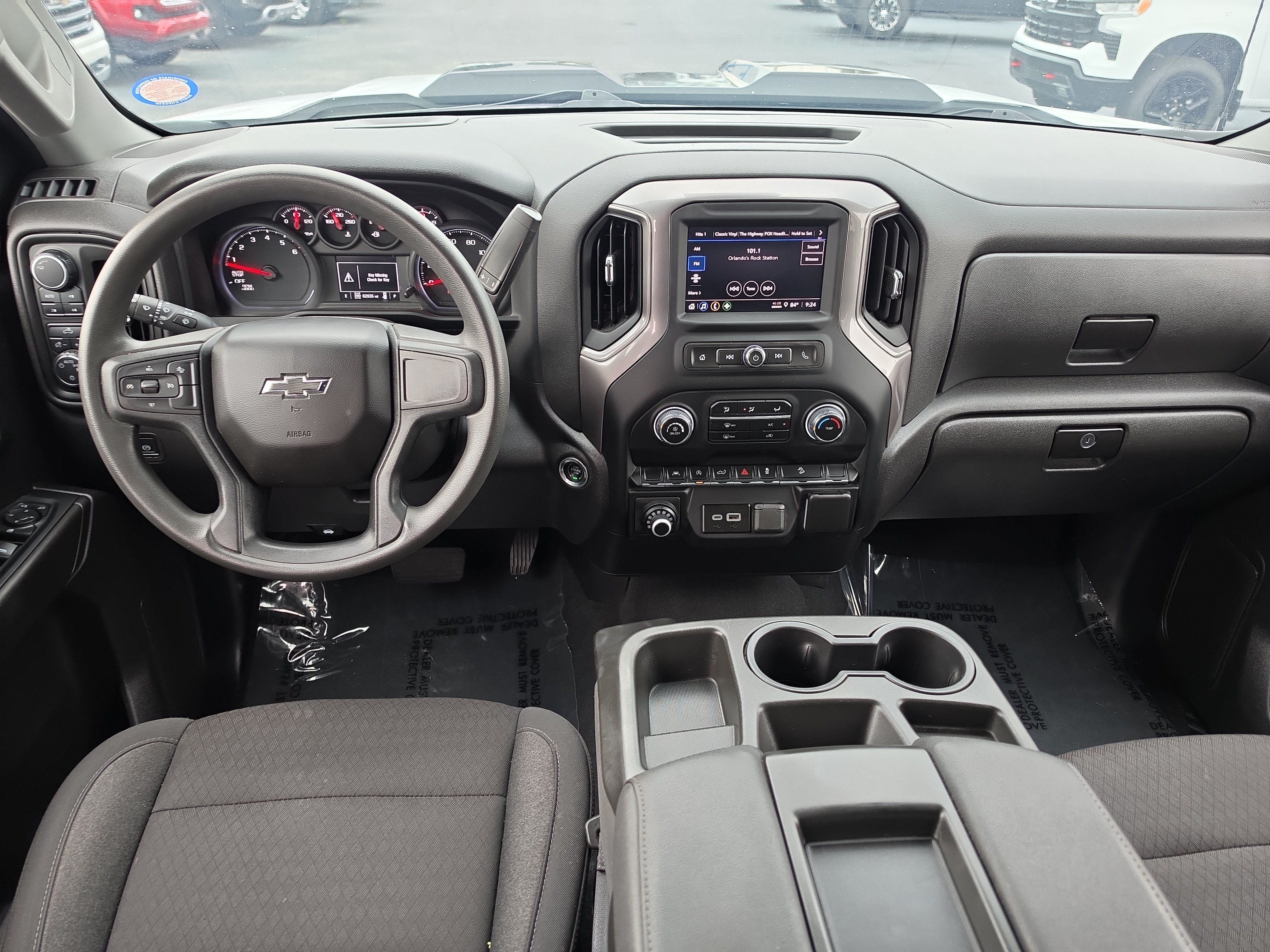 Used 2023 Chevrolet Silverado 1500 Custom Trail Boss w/ LPO, Dark Essentials Package AWD/4WD image 8