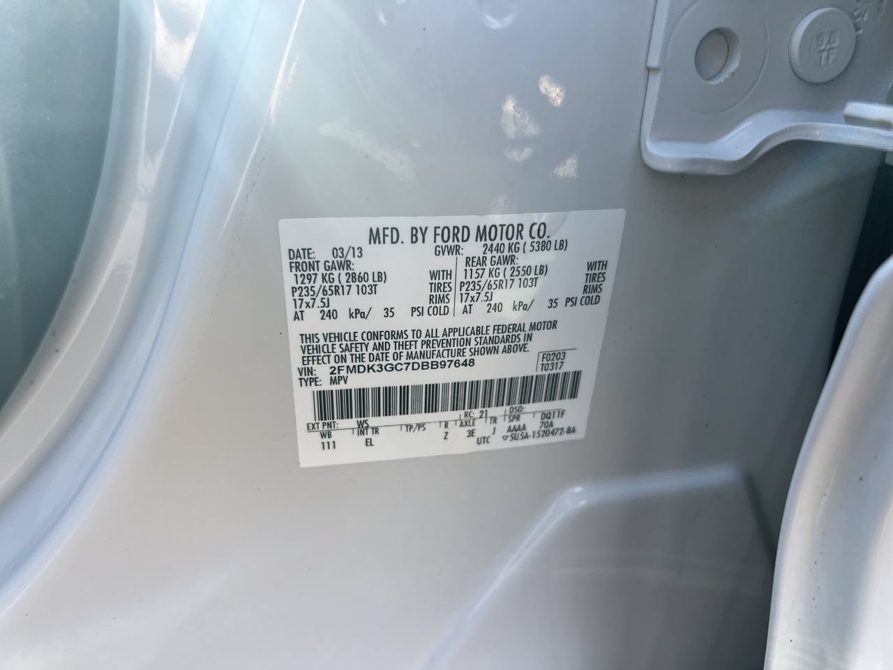 Used 2013 Ford Edge SE FWD image 37