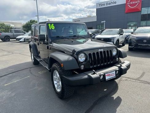 Used 2016 Jeep Wrangler Unlimited Sport w/ Quick Order Package 24S AWD/4WD image 3