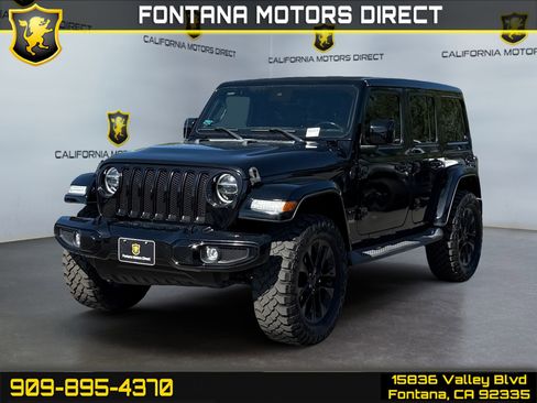 Used 2021 Jeep Wrangler Unlimited Sahara image 1