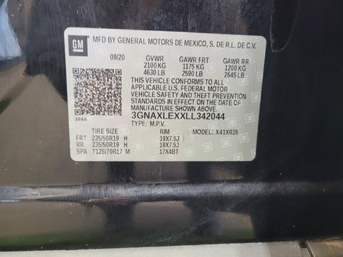 Used 2020 Chevrolet Equinox LT w/ Midnight Edition FWD image 33