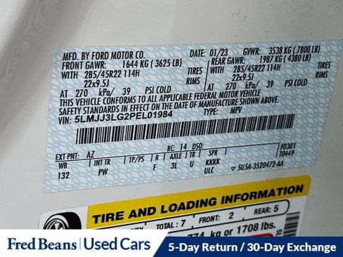 Certified 2023 Lincoln Navigator L Reserve AWD/4WD image 42