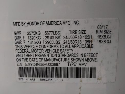 Used 2017 Acura MDX SH-AWD image 33