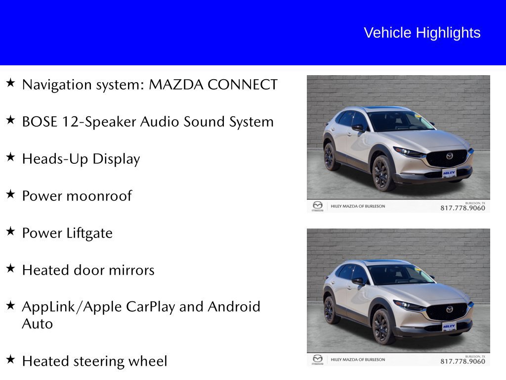 Used 2024 MAZDA CX-30 2.5 Turbo w/ Premium Plus Pkg AWD/4WD image 10
