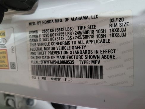 Used 2020 Honda Pilot EX-L image 33