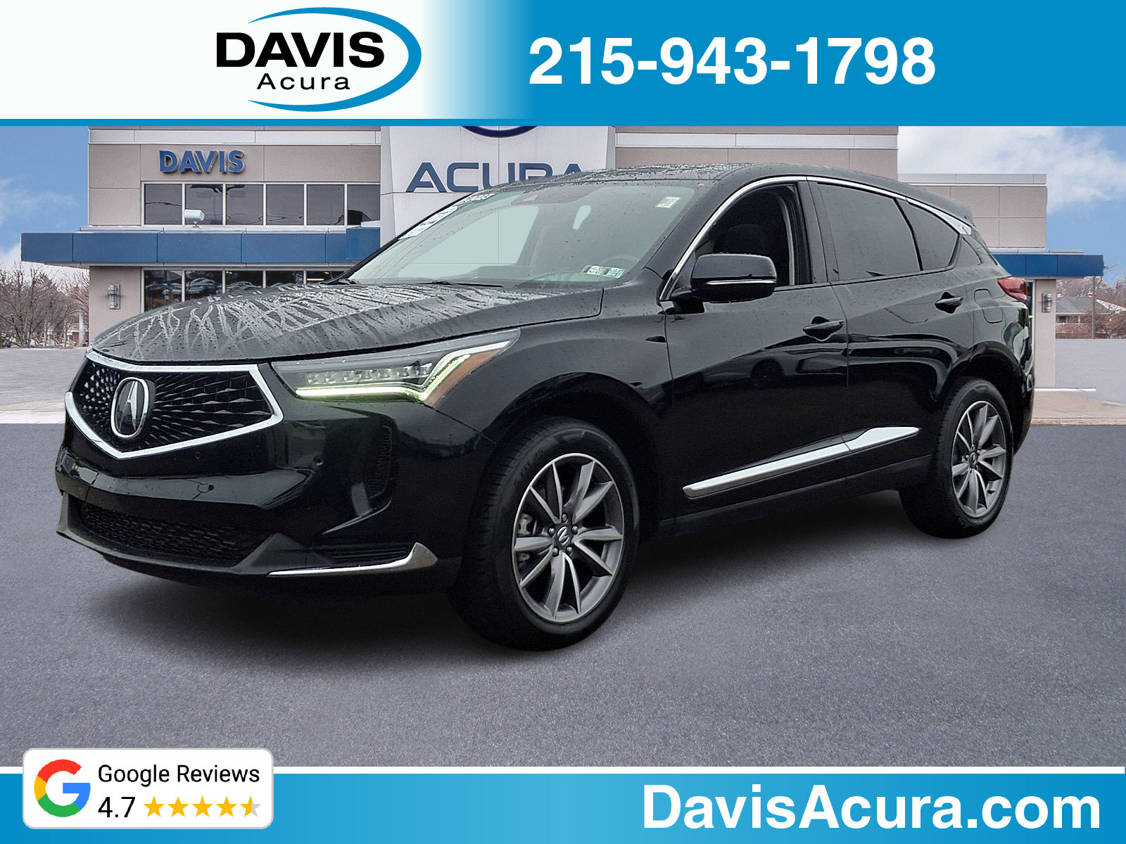 Certified 2023 Acura RDX w/ Technology Package AWD/4WD image 1