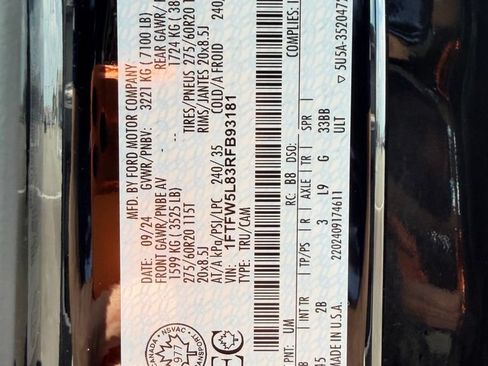 Used 2024 Ford F150 Lariat AWD/4WD image 18