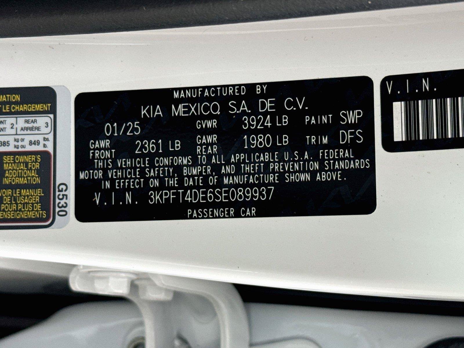 Used 2025 Kia K4 FWD image 18