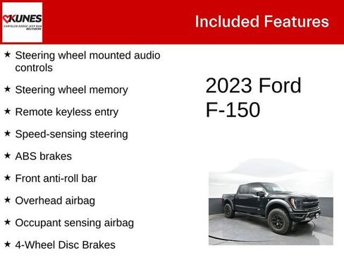 Used 2023 Ford F150 Raptor w/ Raptor 37 Performance Package AWD/4WD image 4