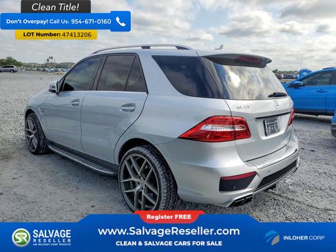 Used 2014 Mercedes-Benz ML 63 AMG 4MATIC image 3
