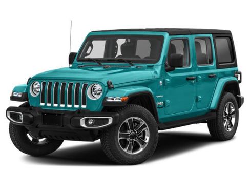Used 2020 Jeep Wrangler Unlimited Sahara AWD/4WD image 1
