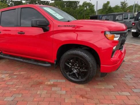 Used 2024 Chevrolet Silverado 1500 Custom w/ Turbomax Blackout Package AWD/4WD image 3
