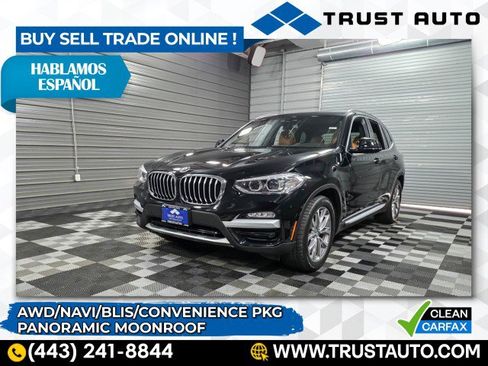 Used 2019 BMW X3 xDrive30i w/ Convenience Package image 1