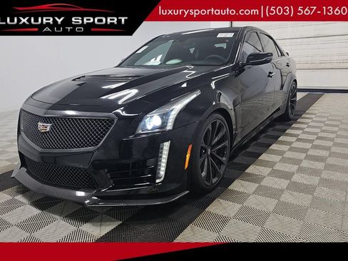 Used 2018 Cadillac CTS V w/ Carbon Fiber Package RWD image 1
