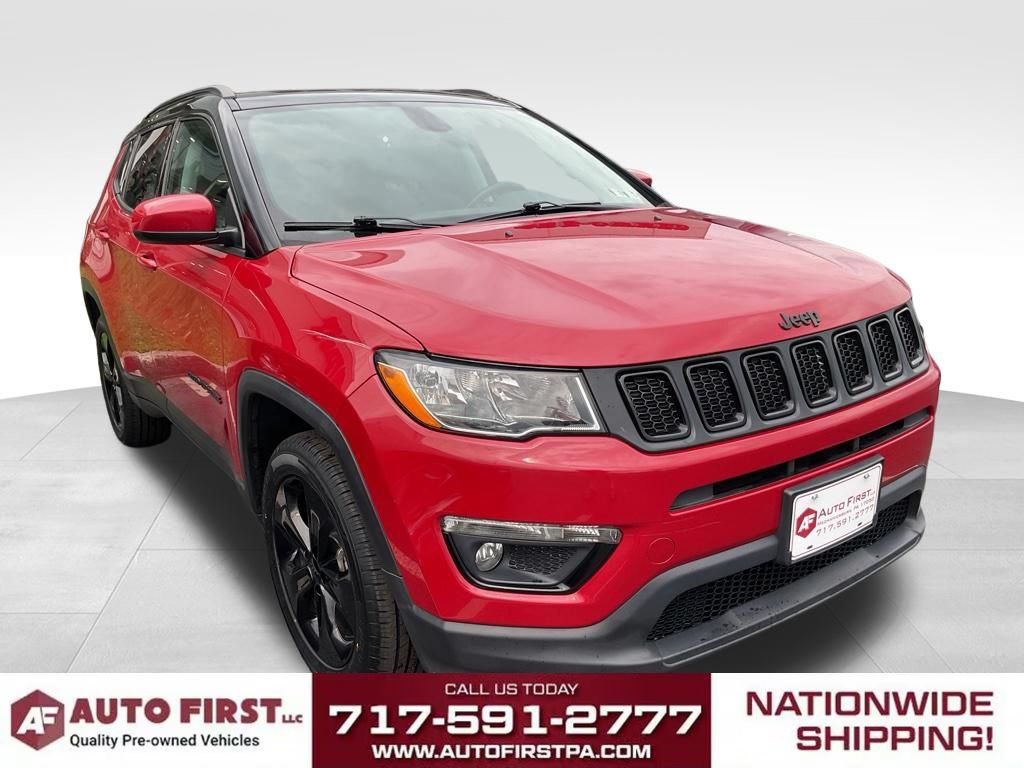 Used 2021 Jeep Compass Latitude w/ Sun and Sound Group AWD/4WD image 1