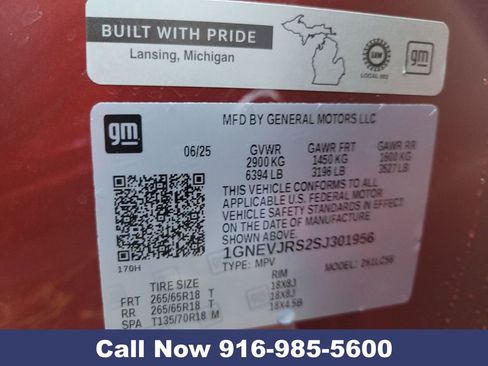 New 2025 Chevrolet Traverse Z71 w/ Enhanced Driving Package image 39