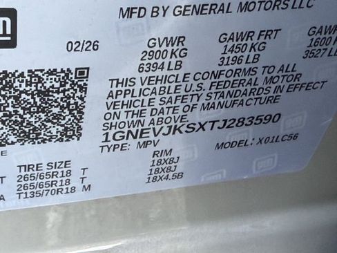 New 2026 Chevrolet Traverse Z71 w/ Driver Confidence Package image 21