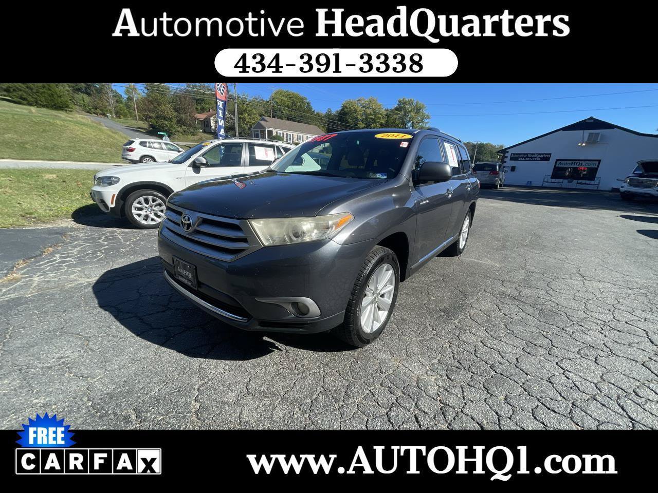 Used 2011 Toyota Highlander Limited w/ Tow Pkg AWD/4WD image 1