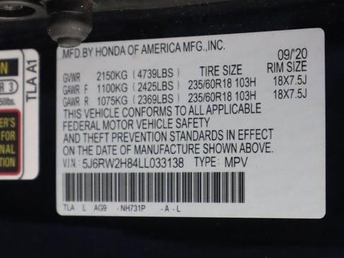 Used 2020 Honda CR-V EX-L image 54