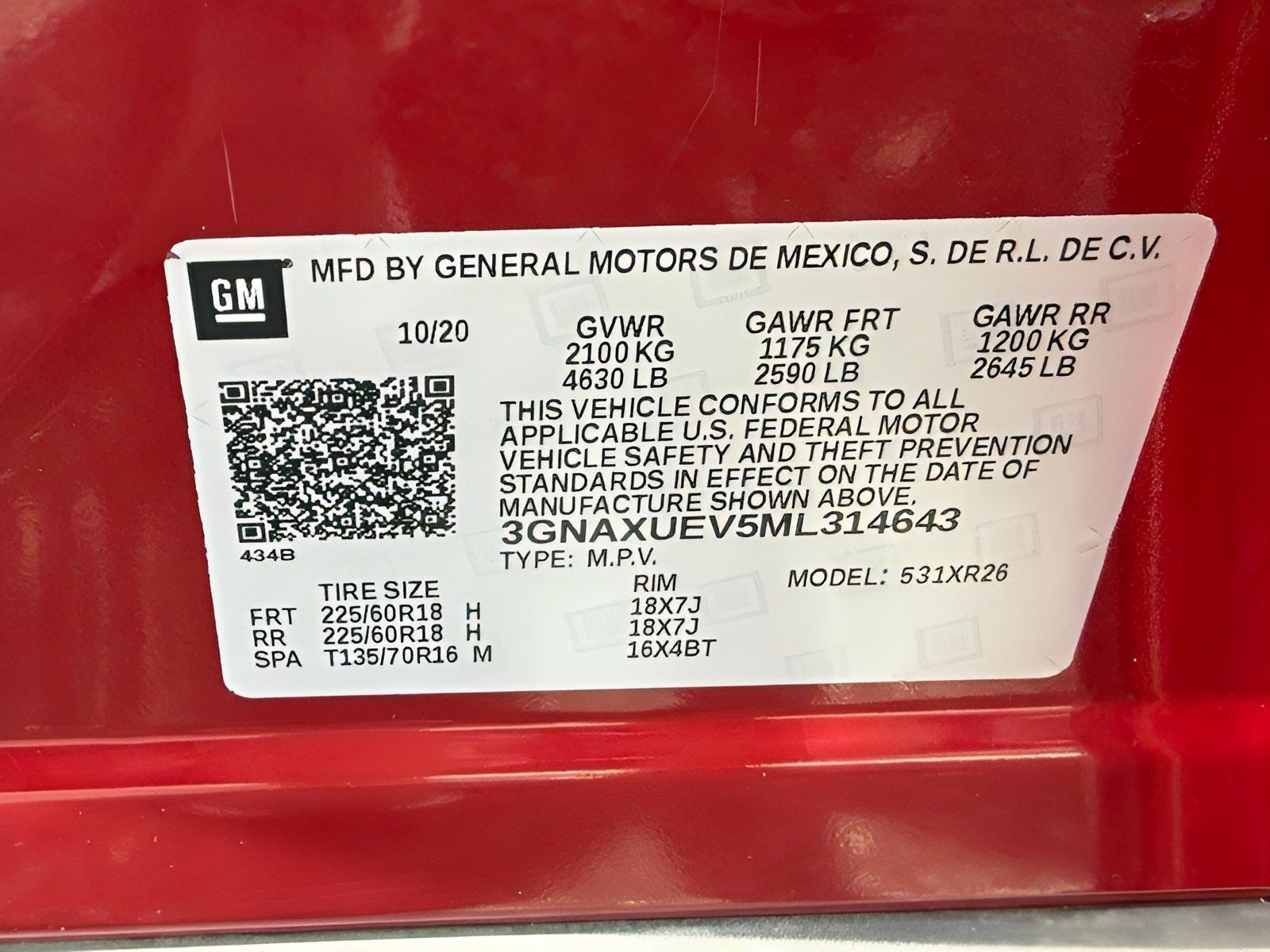 Used 2021 Chevrolet Equinox LT AWD/4WD image 46