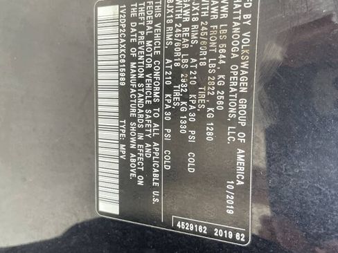 Used 2019 Volkswagen Atlas SE FWD image 68