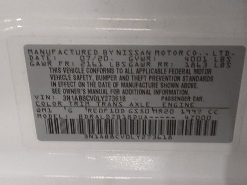 Used 2020 Nissan Sentra SV FWD image 33