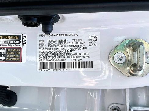 Used 2020 Honda CR-V EX image 19