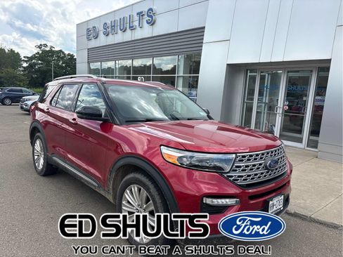 Used 2021 Ford Explorer Limited w/ Equipment Group 301A AWD/4WD image 1